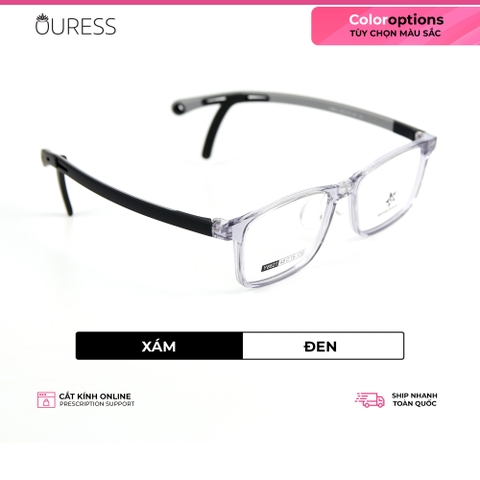 Gọng kính nhựa thời trang unisex siêu nhẹ siêu bền OURESS Y8821