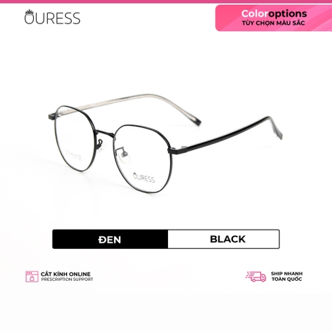 Gọng kính titanium bl7217 thời trang cao cấp nam nữ siêu nhẹ siêu bền OURESS
