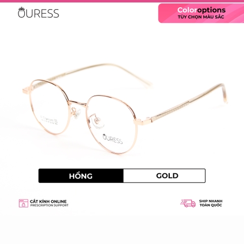 Gọng kính titanium bl7219 thời trang cao cấp nam nữ siêu nhẹ siêu bền OURESS