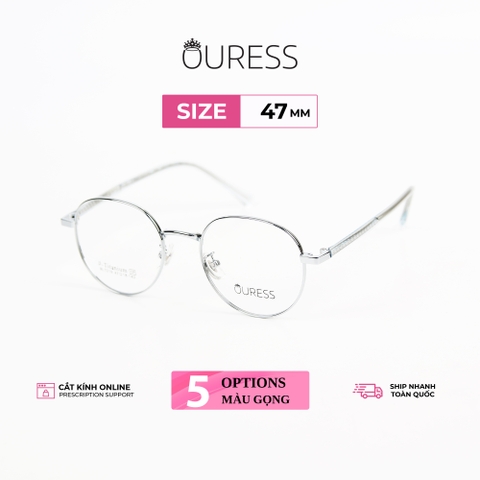 Gọng kính titanium bl7219 thời trang cao cấp nam nữ siêu nhẹ siêu bền OURESS