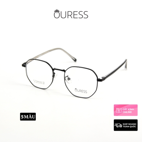 Gọng kính titanium bl7220 thời trang nam nữ siêu nhẹ siêu bền OURESS