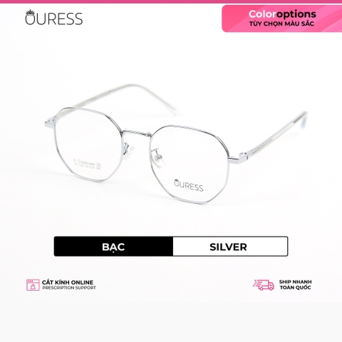 Gọng kính titanium bl7220 thời trang nam nữ siêu nhẹ siêu bền OURESS