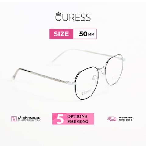 Gọng kính titanium bl7220 thời trang nam nữ siêu nhẹ siêu bền OURESS