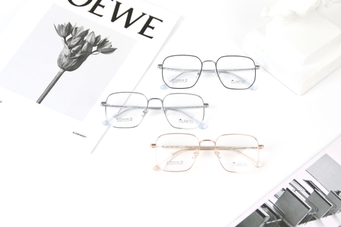 Gọng kính titanium bl7226 thời trang cao cấp nam nữ siêu nhẹ siêu bền OURESS