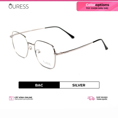 Gọng kính titanium zx2223 thời trang cao cấp nam nữ siêu nhẹ siêu bền OURESS