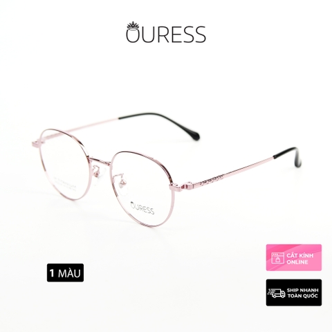 Gọng kính titanium zx2239 8685 thời trang cao cấp nam nữ siêu nhẹ siêu bền OURESS