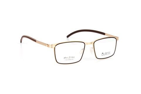 Gọng kính titanium T1187 thời trang cao cấp nam siêu nhẹ siêu bền OURESS