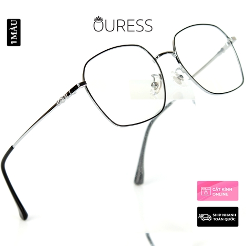 Gọng kính Titanium 88039db thời trang cao cấp nam nữ siêu nhẹ siêu bền OURESS