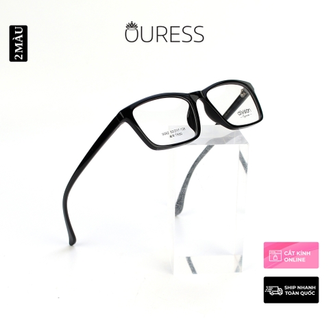 Gọng kính nhựa 9062 thời trang nam nữ siêu nhẹ siêu bền OURESS