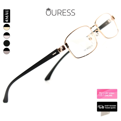 Gọng kính hợp kim siêu nhẹ hợp thời trang nam nữ Ouress 305