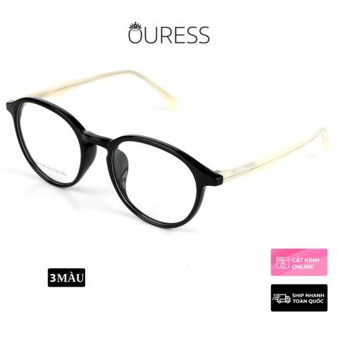 Gọng kính nhựa ca1636 thời trang nam nữ siêu nhẹ siêu bền OURESS