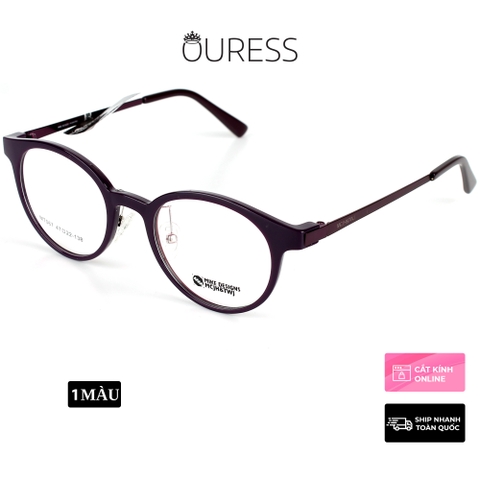 Gọng kính tr90 phối càng hợp kim cao cấp  trhk mt067