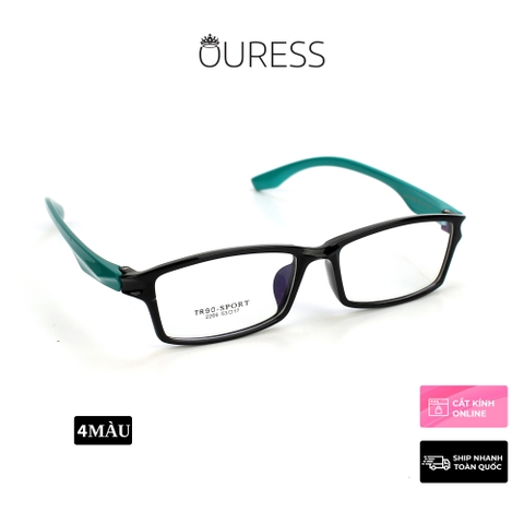 Gọng kính nhựa 2266 thời trang nam nữ siêu nhẹ siêu bền OURESS
