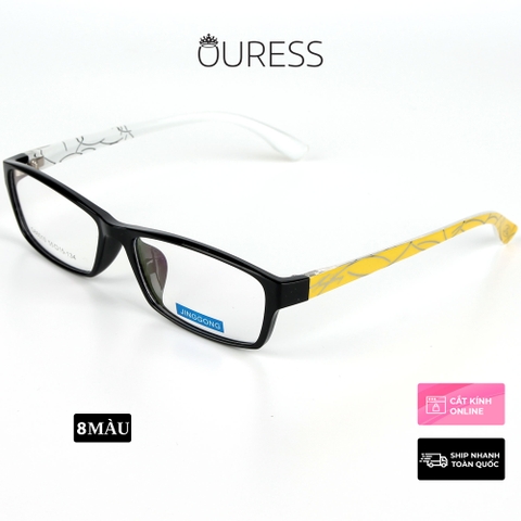 Gọng kính nhựa 86010 thời trang nam nữ siêu bền cá tính OURESS