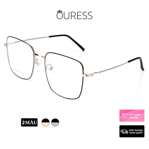Gọng kính hợp kim 2801 thời trang nam nữ siêu nhẹ siêu bền OURESS