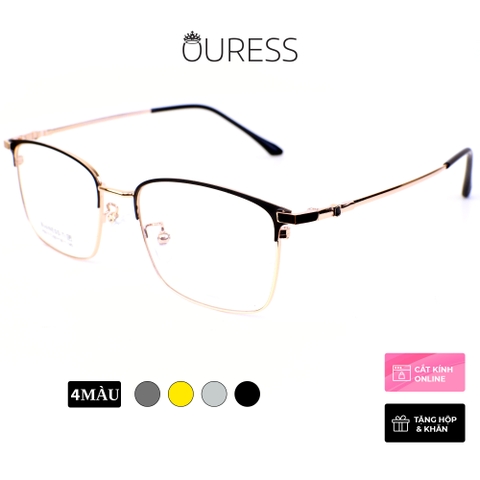 Gọng kính titanium pro p9017 thời trang nam cao cấp siêu nhẹ siêu bền OURESS