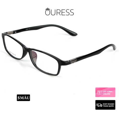 Gọng kính nhựa 83020 thời trang nam nữ siêu nhẹ siêu bền OURESS