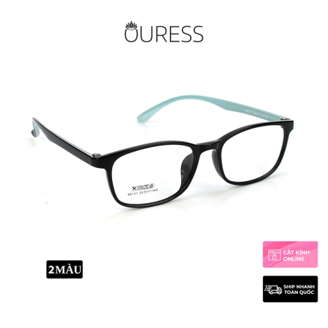 Gọng kính nhựa 68101 thời trang nam nữ siêu nhẹ siêu bền OURESS
