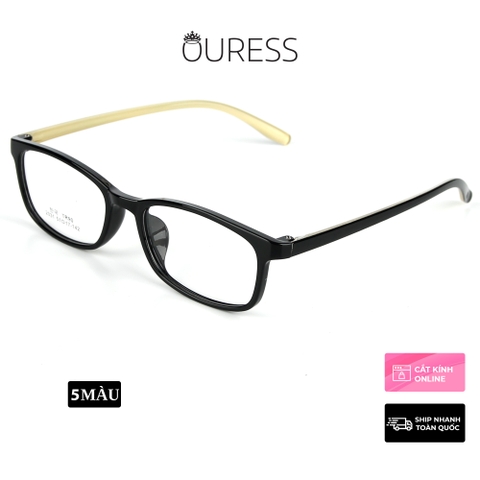 Gọng kính nhựa 2031 thời trang nam nữ siêu nhẹ siêu bền OURESS