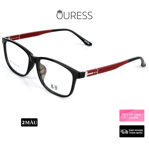 Gọng kính nhựa 2526 thời trang nam nữ siêu nhẹ siêu bền OURESS
