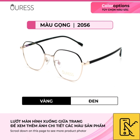 Gọng kính cận 2056 2062 2039 titan thời trang mắt kính OURESS nam nữ siêu nhẹ siêu bền