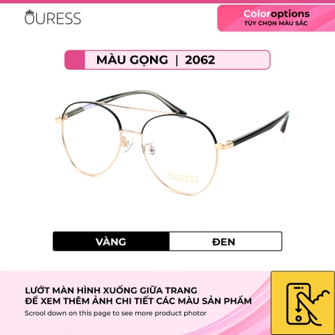 Gọng kính cận 2056 2062 2039 titan thời trang mắt kính OURESS nam nữ siêu nhẹ siêu bền