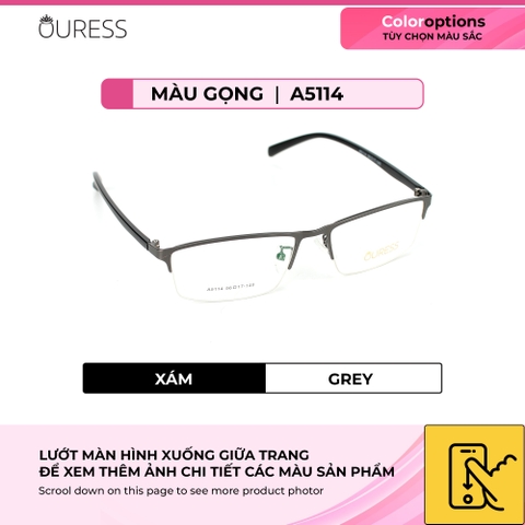 Gọng kính cận A5012 Z031 A5114 hợp kim cước OURESS thời trang nam nữ siêu nhẹ siêu bền