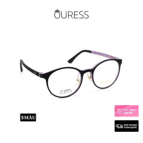 Gọng kính cận 1918 H66008 nhựa dẻo ultem thời trang nam nữ mắt kính OURESS
