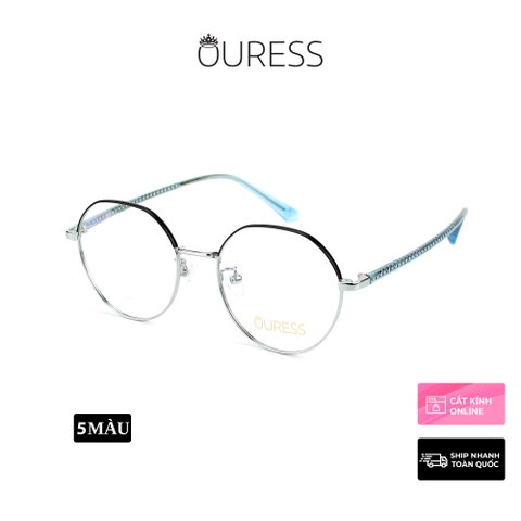 Gọng kính cận 2035 2018 5201315 titan thời trang mắt kính OURESS nam nữ siêu nhẹ siêu bền