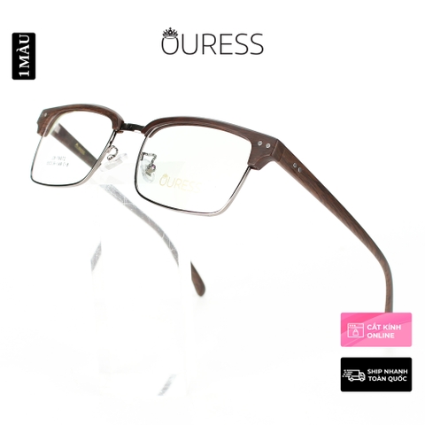 Gọng kính cận ZR76088 ZR76072 nhựa hợp kim thời trang mắt kính OURESS nam nữ siêu bền