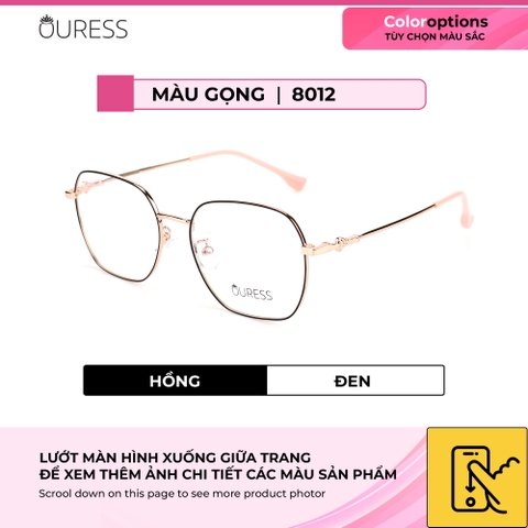 Gọng kính cận/viễn/loạn titan thời trang nam nữ lỗi nhẹ mắt kính OURESS