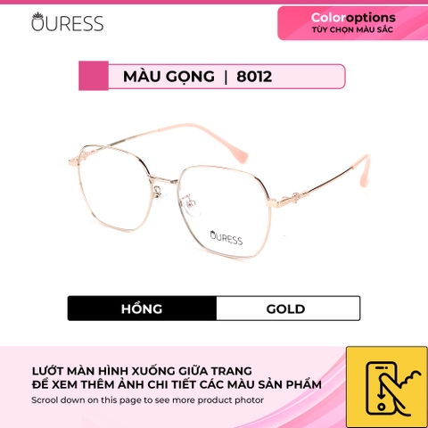 Gọng kính cận/viễn/loạn titan thời trang nam nữ lỗi nhẹ mắt kính OURESS