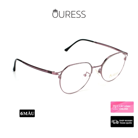Gọng kính cận 9630 chất liệu titan thời trang mắt kính OURESS nam nữ siêu nhẹ siêu bền