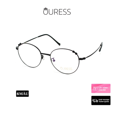 Gọng kính cận 9753 8920 hợp kim thời trang mắt kính OURESS nam nữ siêu nhẹ siêu bền
