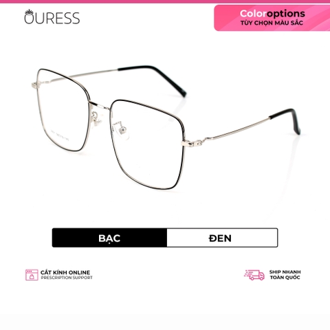 Gọng kính hợp kim 2801 thời trang nam nữ siêu nhẹ siêu bền OURESS