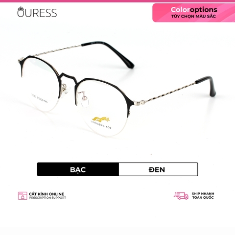 Gọng kính hợp kim 33353 thời trang nam nữ siêu nhẹ siêu bền OURESS