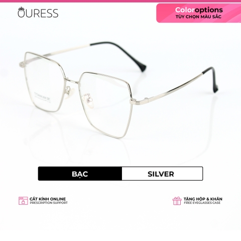 Gọng kính titanium 5201314 thời trang cao cấp nam nữ siêu nhẹ siêu bền OURESS
