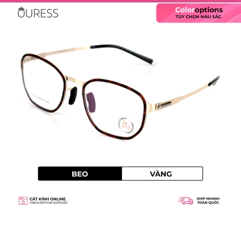 Gọng kính hợp kim 8105 thời trang nam nữ siêu nhẹ siêu bền OURESS