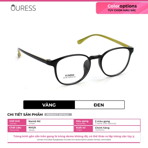 Gọng Kính TR90 Siêu Nhẹ Siêu Bền Thời Trang – Hàng Chính Hãng 68109