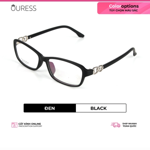 Gọng kính nhựa 96018 thời trang nữ siêu nhẹ siêu bền OURESS