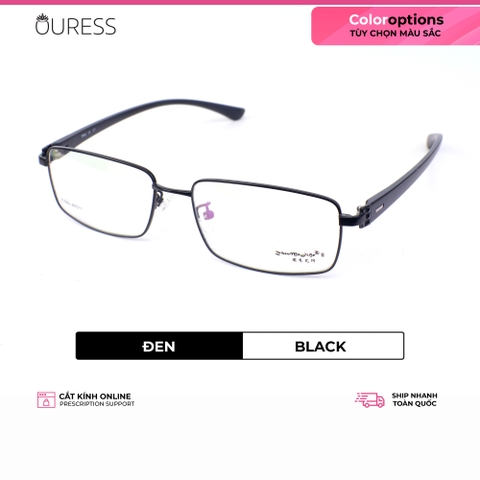 Gọng kính hợp kim siêu nhẹ hợp thời trang nam nữ Ouress 21069