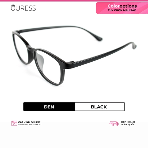 Gọng kính nhựa 68112 thời trang nam nữ siêu nhẹ siêu bền OURESS