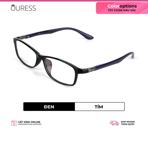 Gọng kính nhựa 83020 thời trang nam nữ siêu nhẹ siêu bền OURESS