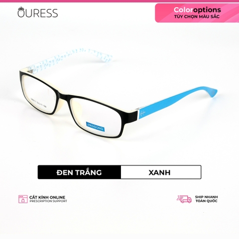 Gọng kính nhựa 86017 thời trang nam nữ siêu nhẹ siêu bền OURESS