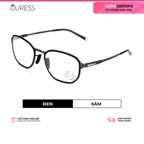 Gọng kính hợp kim 8105 thời trang nam nữ siêu nhẹ siêu bền OURESS
