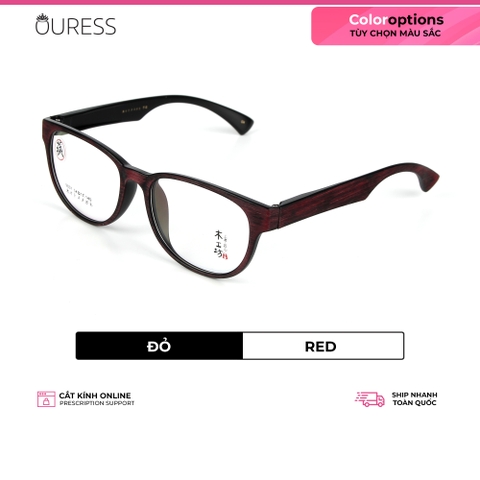 Gọng kính nhựa 9807 9608 thời trang nam nữ siêu nhẹ siêu bền OURESS