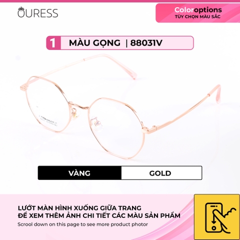 Gọng kính Titanium siêu nhẹ thời trang - 88031 V