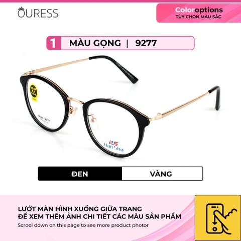 GỌNG KÍNH TR90 PHỐI CÀNG HỢP KIM CAO CẤP BỀN ĐẸP THỜI TRANG – HÀNG CHÍNH HÃNG TRHK 9277