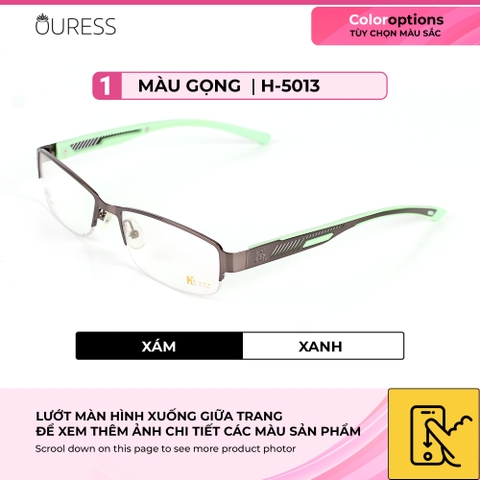 Gọng kính hợp kim xẻ cước h5013