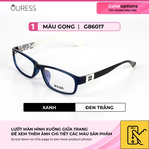 Gọng kính nhựa 86017 thời trang nam nữ siêu nhẹ siêu bền OURESS